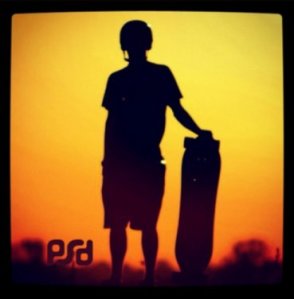 PSD RipTide - Sunset Logo